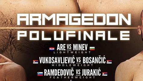 Cijeli fightcard za polufinale 'Armagedona' u Šibeniku: Deset borbi i dugo iščekivani superfight!