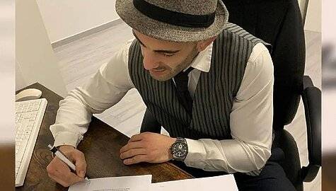 Alessandro Capone has signed a multi-fight contract