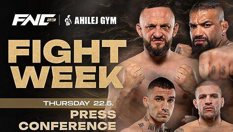 Ušli smo u fightweek! Ovo je raspored događaja prije Ahilej FNC 23 Powered by Meridianbet spektakla