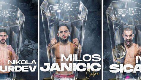 Miloš Janičić named FNC Fighter of the Year! Best Knockout goes to Ivan Sičaja, and Best Submission to Đurđev